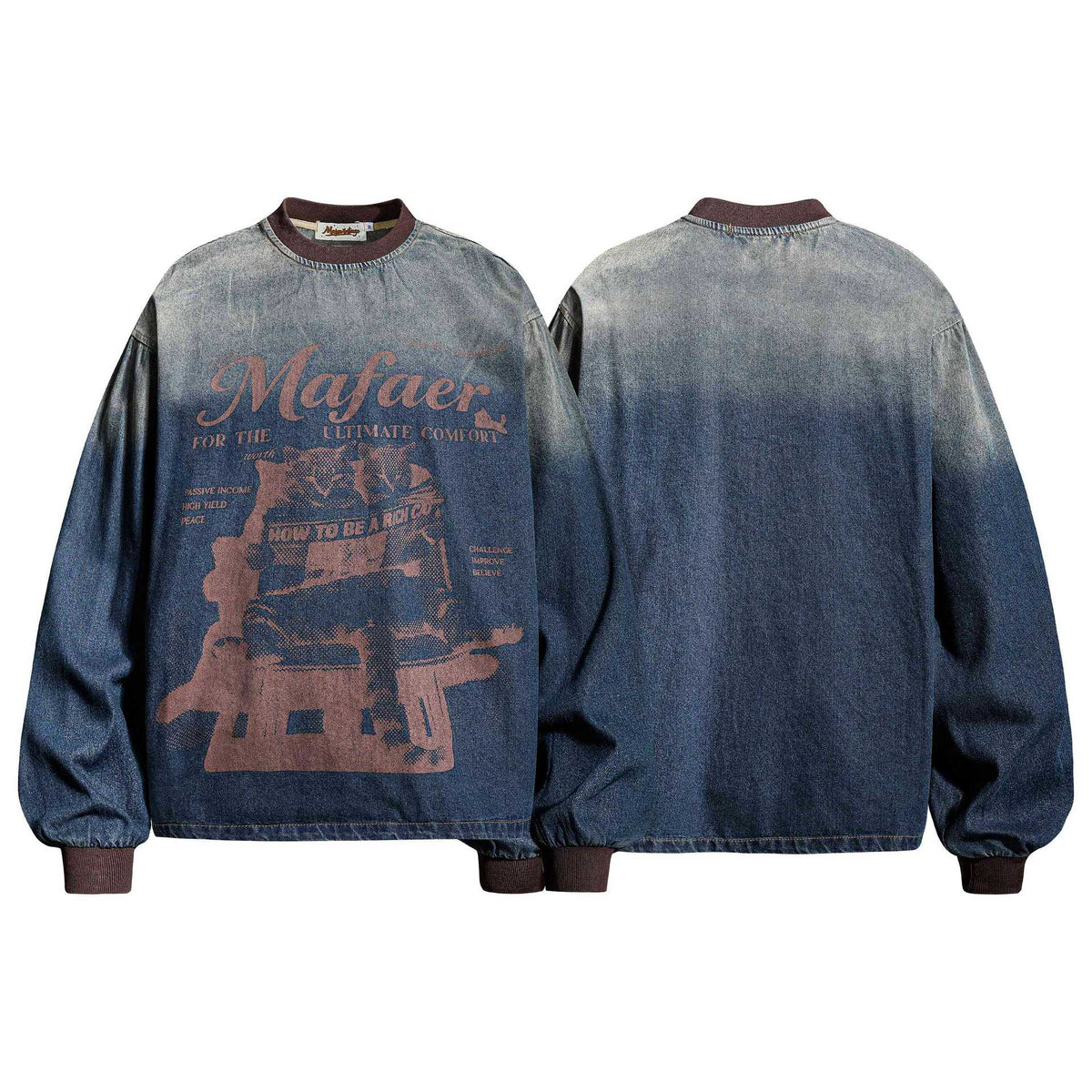 Faded Gradient-Wash Hoodie — streetwear hoodie from SweaterWeather