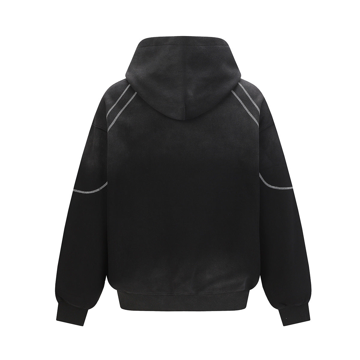 Washed-Dye Letter Hoodie — streetwear hoodie from SweaterWeather