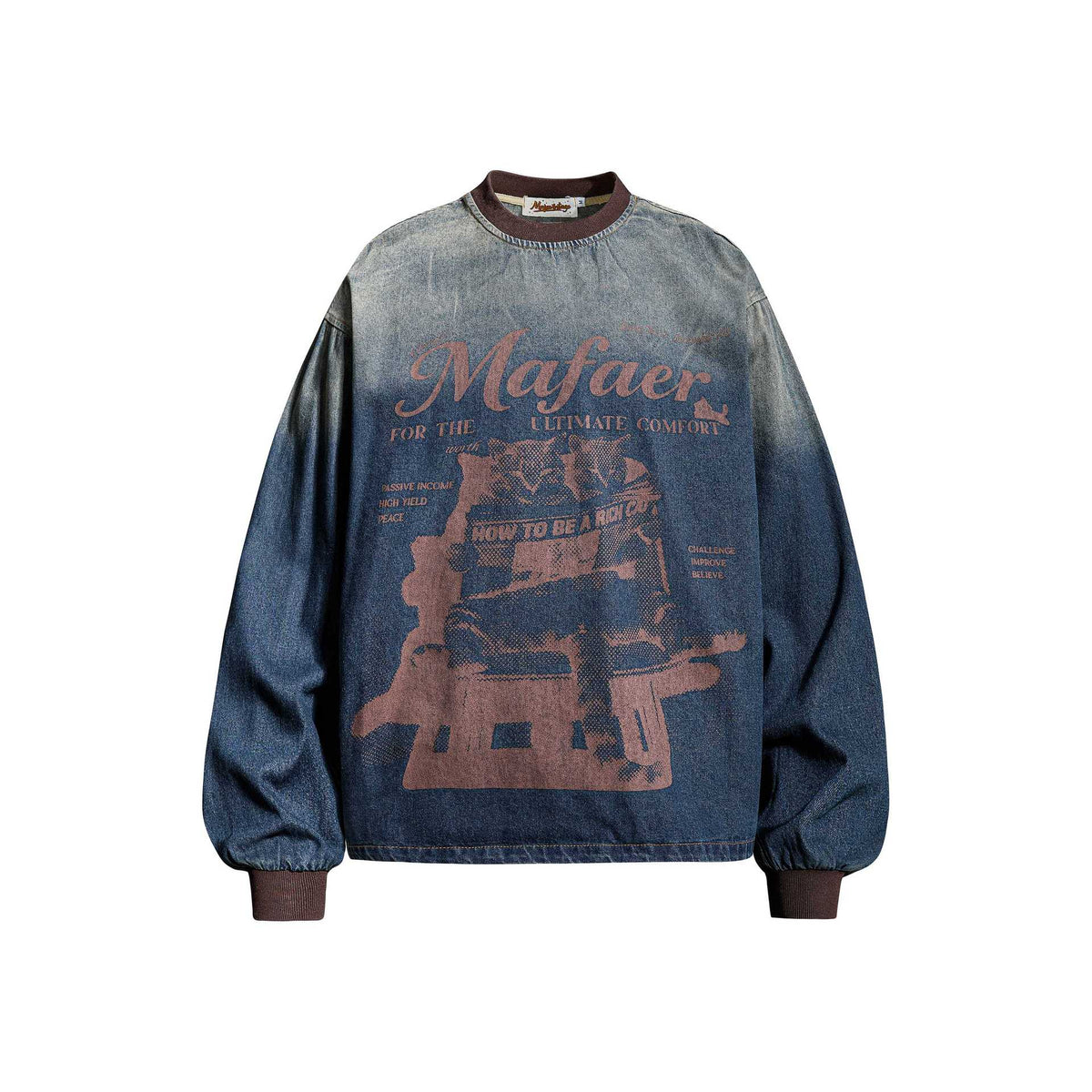 Faded Gradient-Wash Hoodie — streetwear hoodie from SweaterWeather