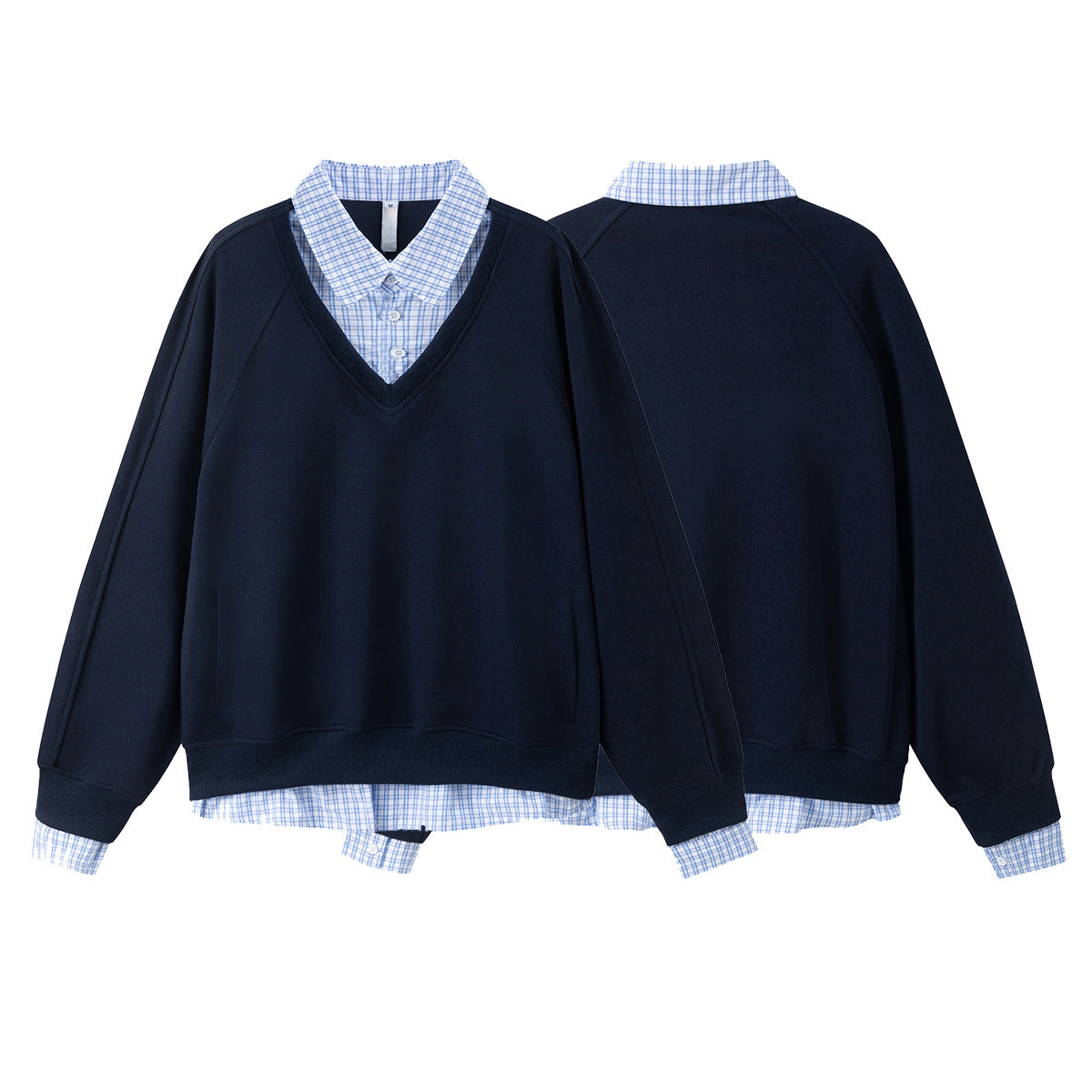 Colorblock Collar Hoodie — streetwear hoodie from SweaterWeather