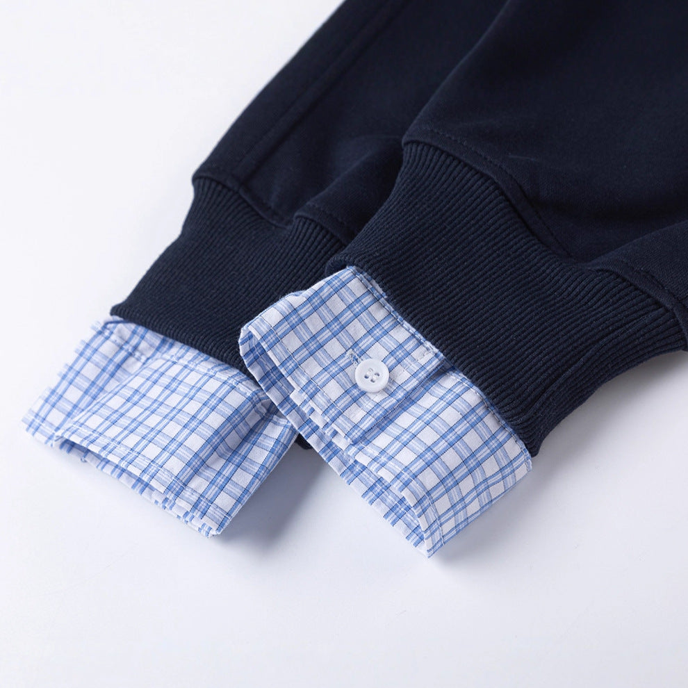 Colorblock Collar Hoodie — streetwear hoodie from SweaterWeather
