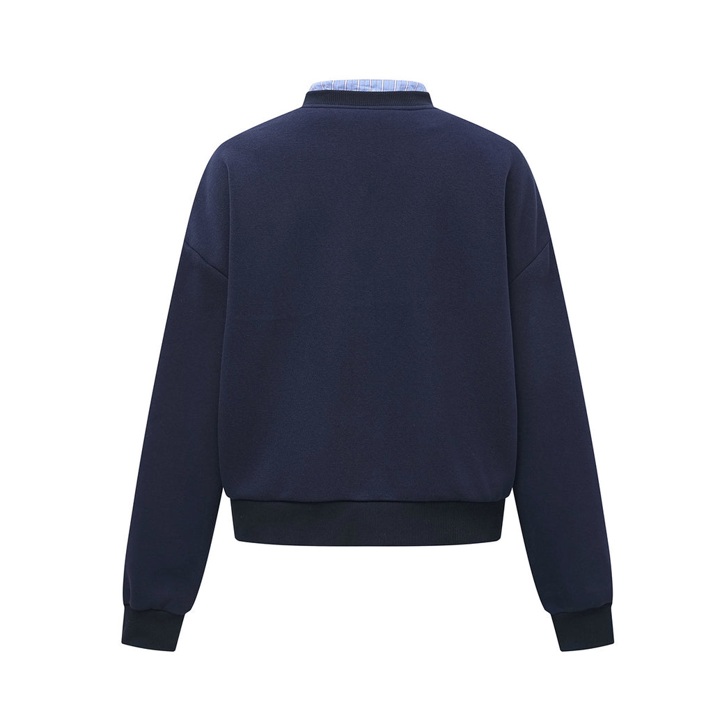 Geometric Layered-Look Hoodie — streetwear hoodie from SweaterWeather