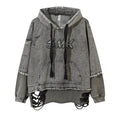 Distressed Grunge Hoodie — streetwear hoodie from SweaterWeather