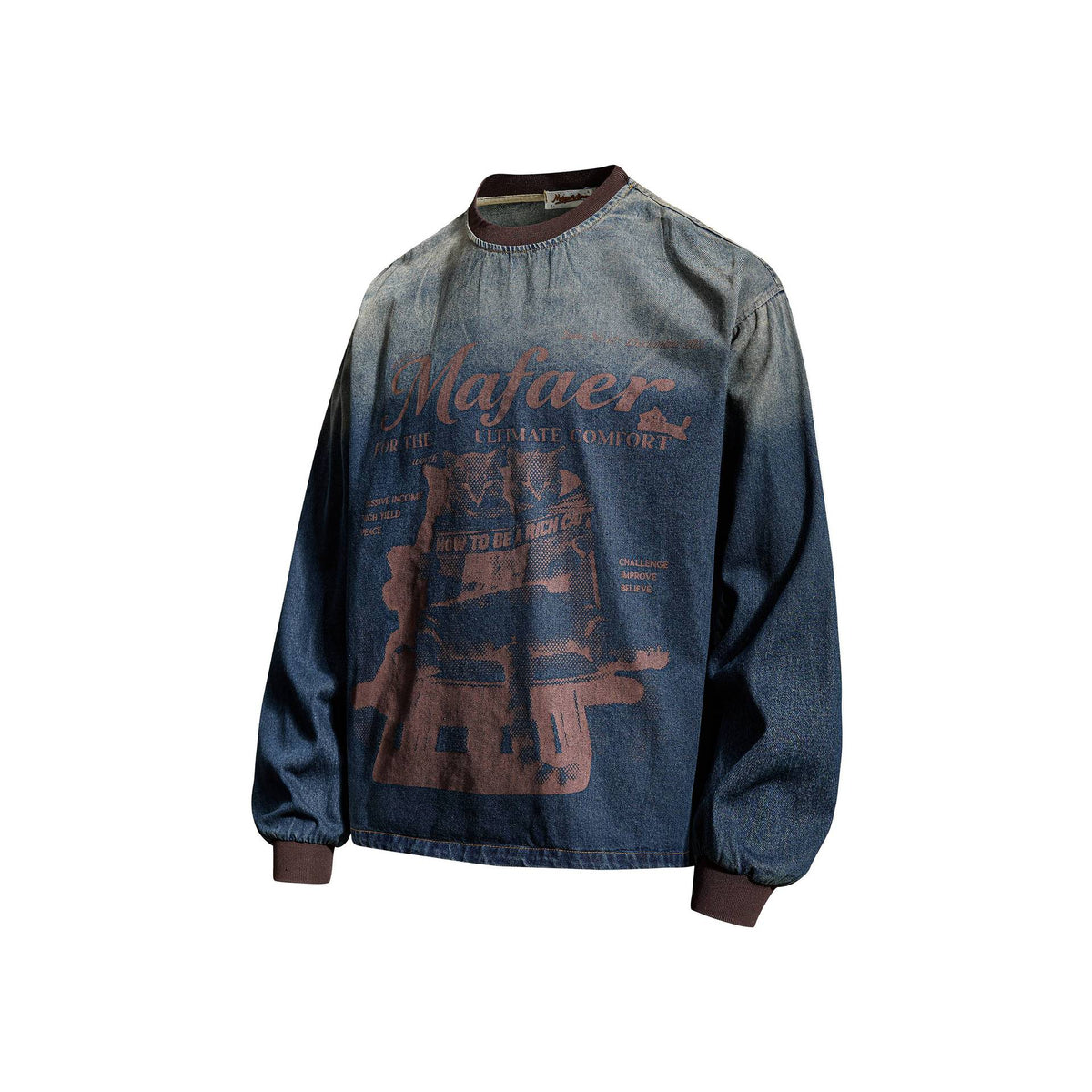 Faded Gradient-Wash Hoodie — streetwear hoodie from SweaterWeather