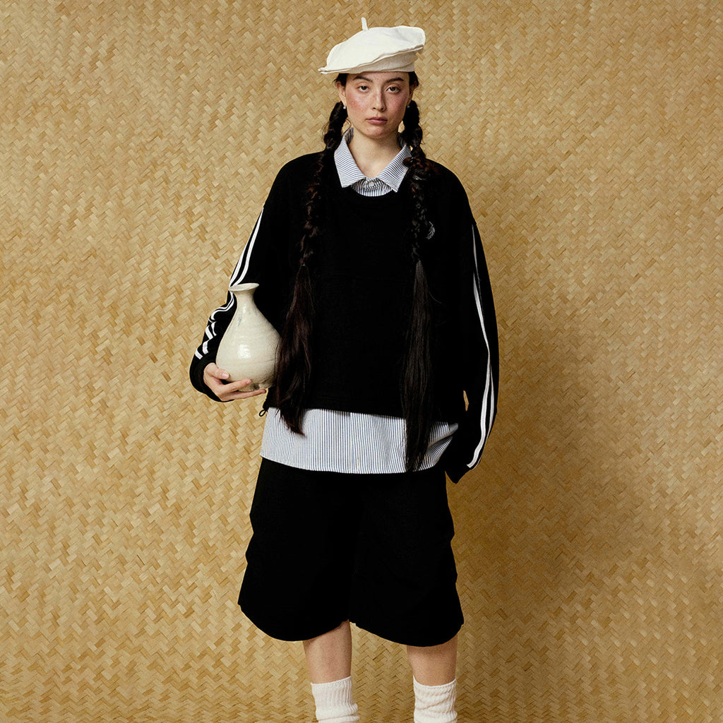 Sport-Stripe Layered Hoodie — streetwear hoodie from SweaterWeather