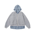 Checkered Hooded Cardigan — streetwear hoodie from SweaterWeather
