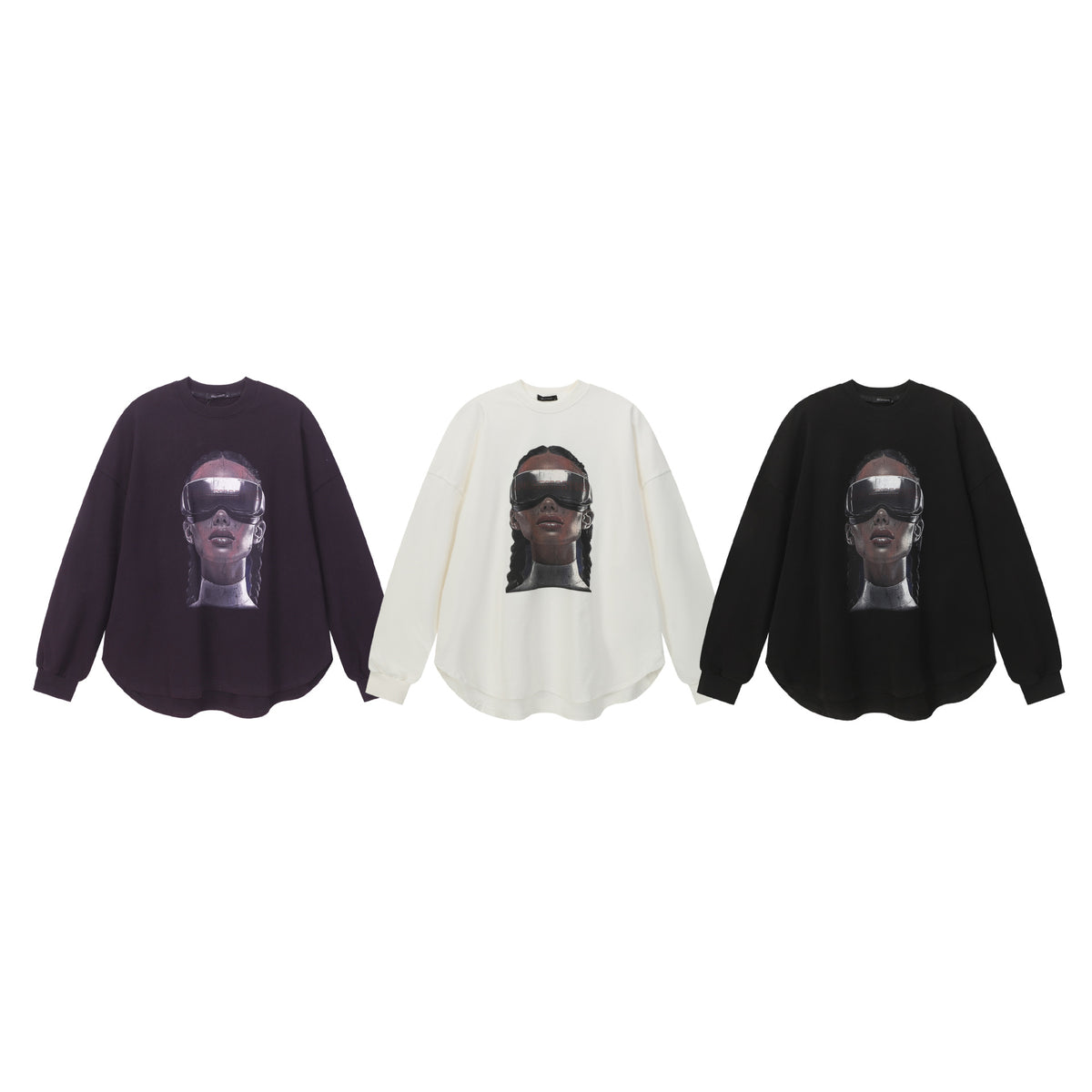 Cyberpunk Character Print Hoodie — streetwear hoodie from SweaterWeather