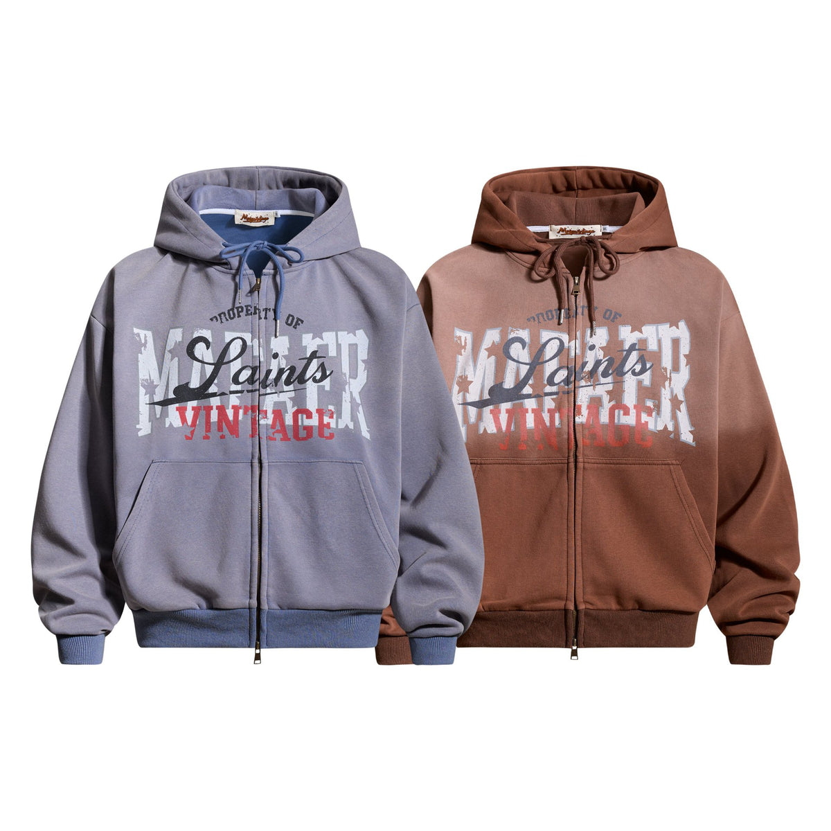Retro Letter-Print Hoodie — streetwear hoodie from SweaterWeather