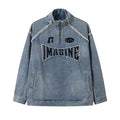 Acid-Wash Hoodie — Blue/Grey — streetwear hoodie from SweaterWeather
