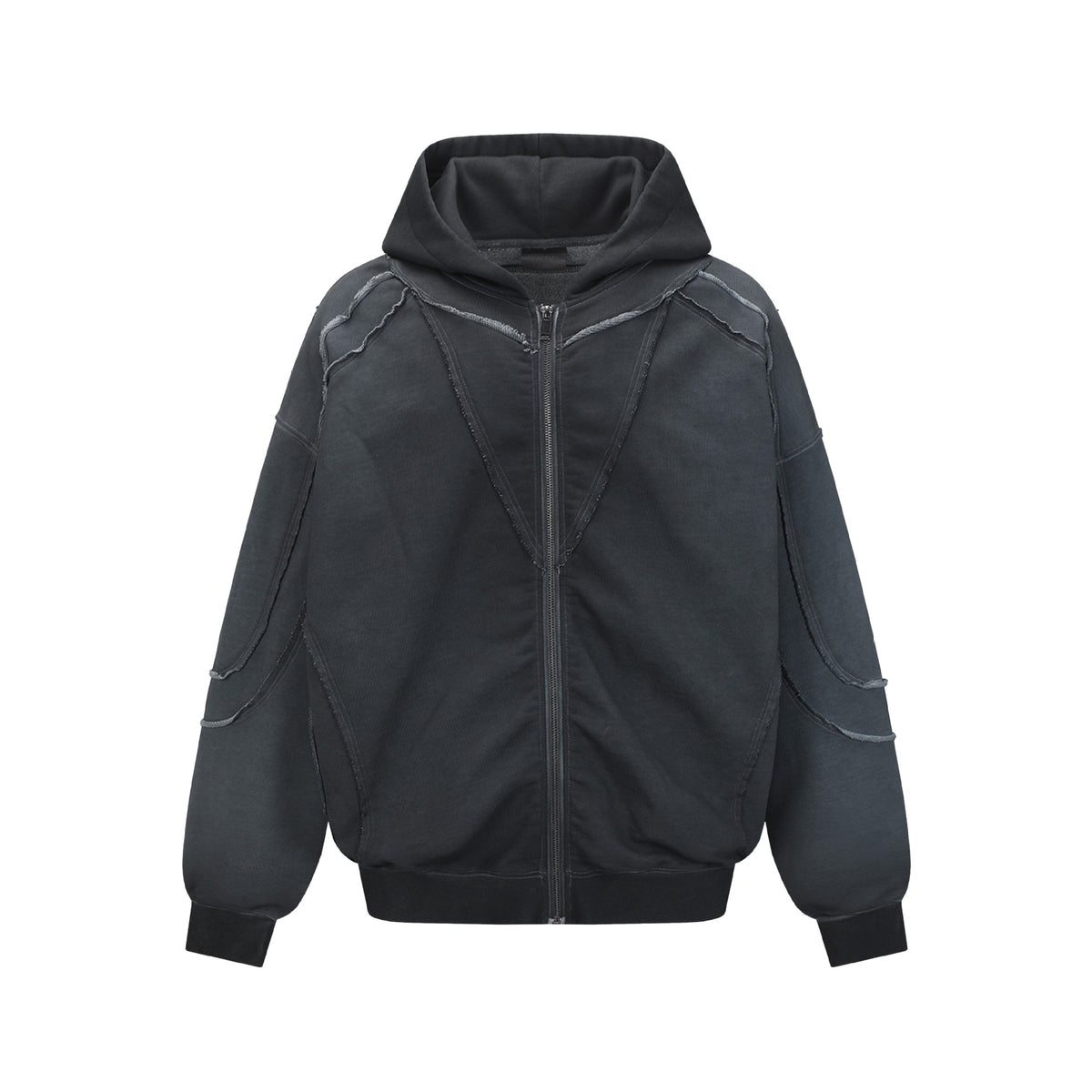 Raw-Hem Deconstructed Hoodie — streetwear hoodie from SweaterWeather