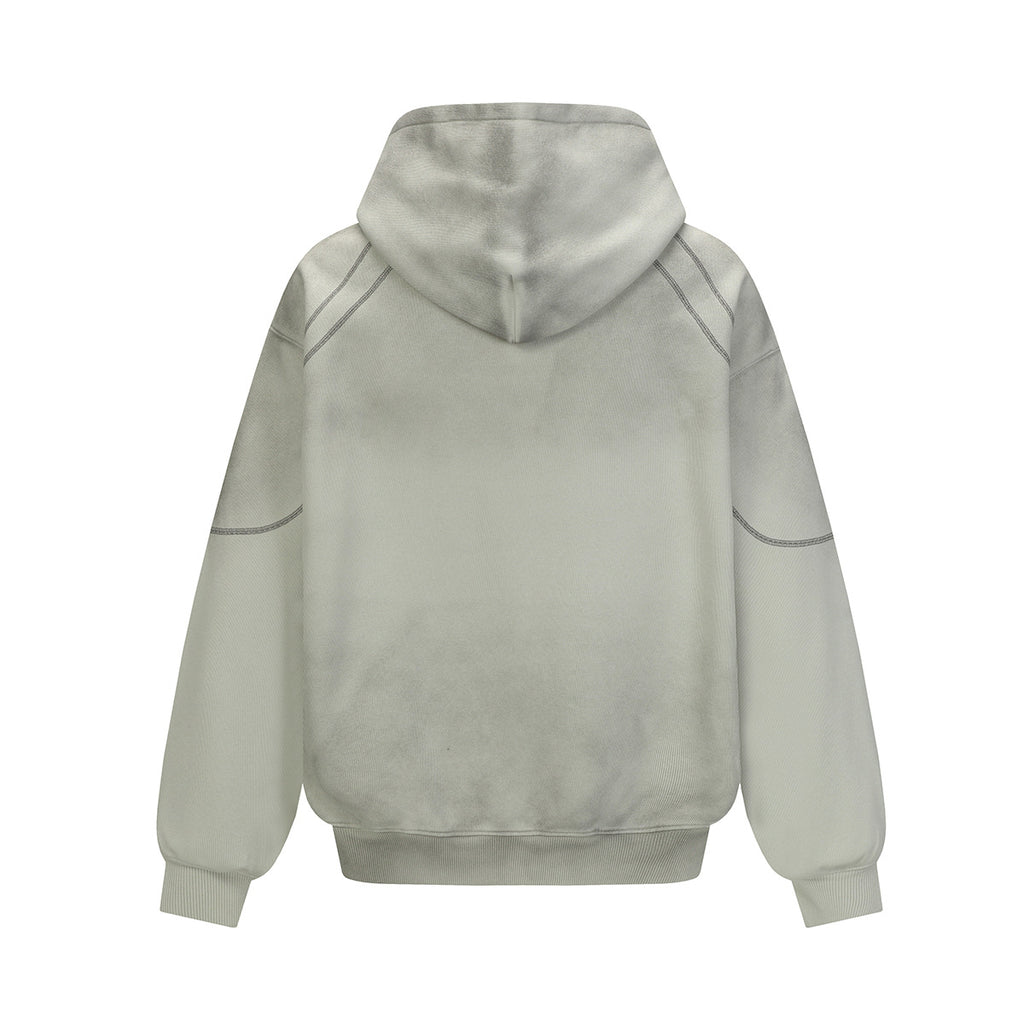 Washed-Dye Letter Hoodie — streetwear hoodie from SweaterWeather